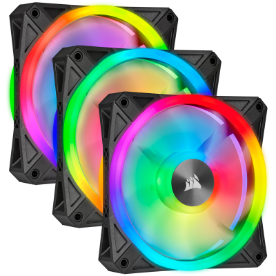 Corsair triple pack Ventiladores iCUE QL120
