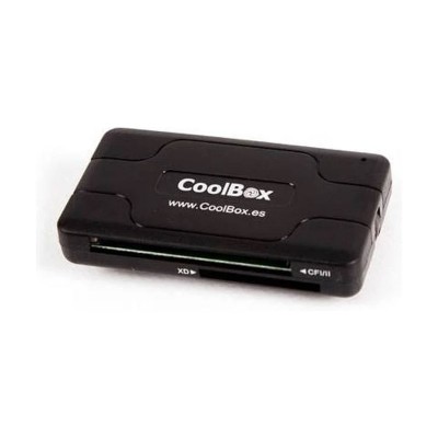 CoolBox CRE 050 lector de tarjeta Negro USB 2.0
