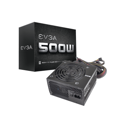 EVGA 500 W1 unidad de fuente de alimentación 500 W 20+4 pin ATX ATX Negro