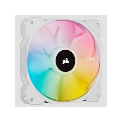 Corsair SP120 RGB ELITE Carcasa del ordenador Ventilador 12 cm Blanco 1 pieza(s)