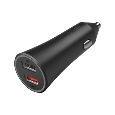 Xiaomi Mi 37W Dual-Port Car Charger Negro Auto