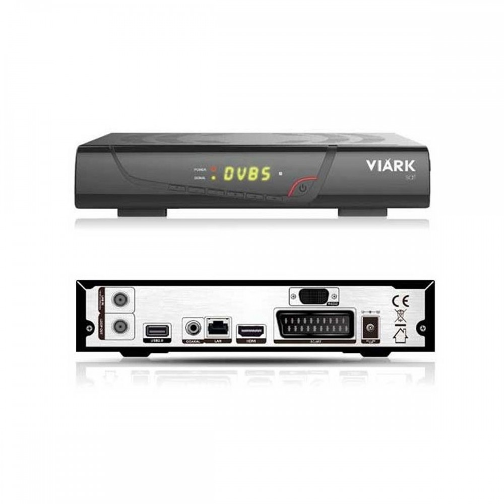 RECEPTOR SATELITE VIARK SAT DVB-S2 HDMI WIFI ETHERNET USB EURO