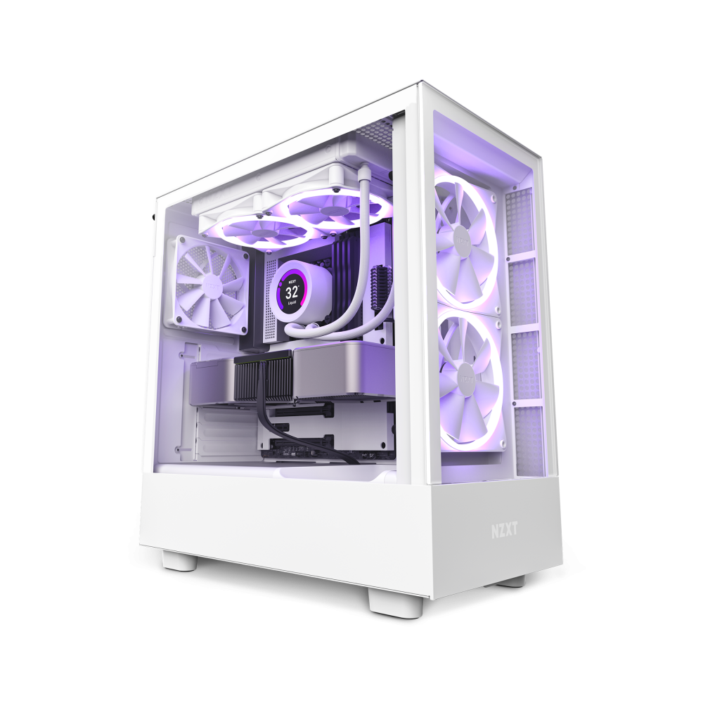 NZXT H5 Elite Midi Tower Blanco Nzxt h5 elite midi tower blanco
