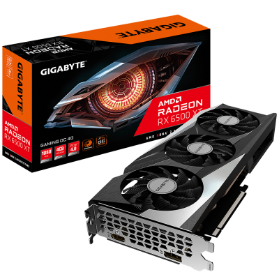 Gigabyte GAMING Radeon RX 6500 XT OC 4G AMD 4 GB GDDR6