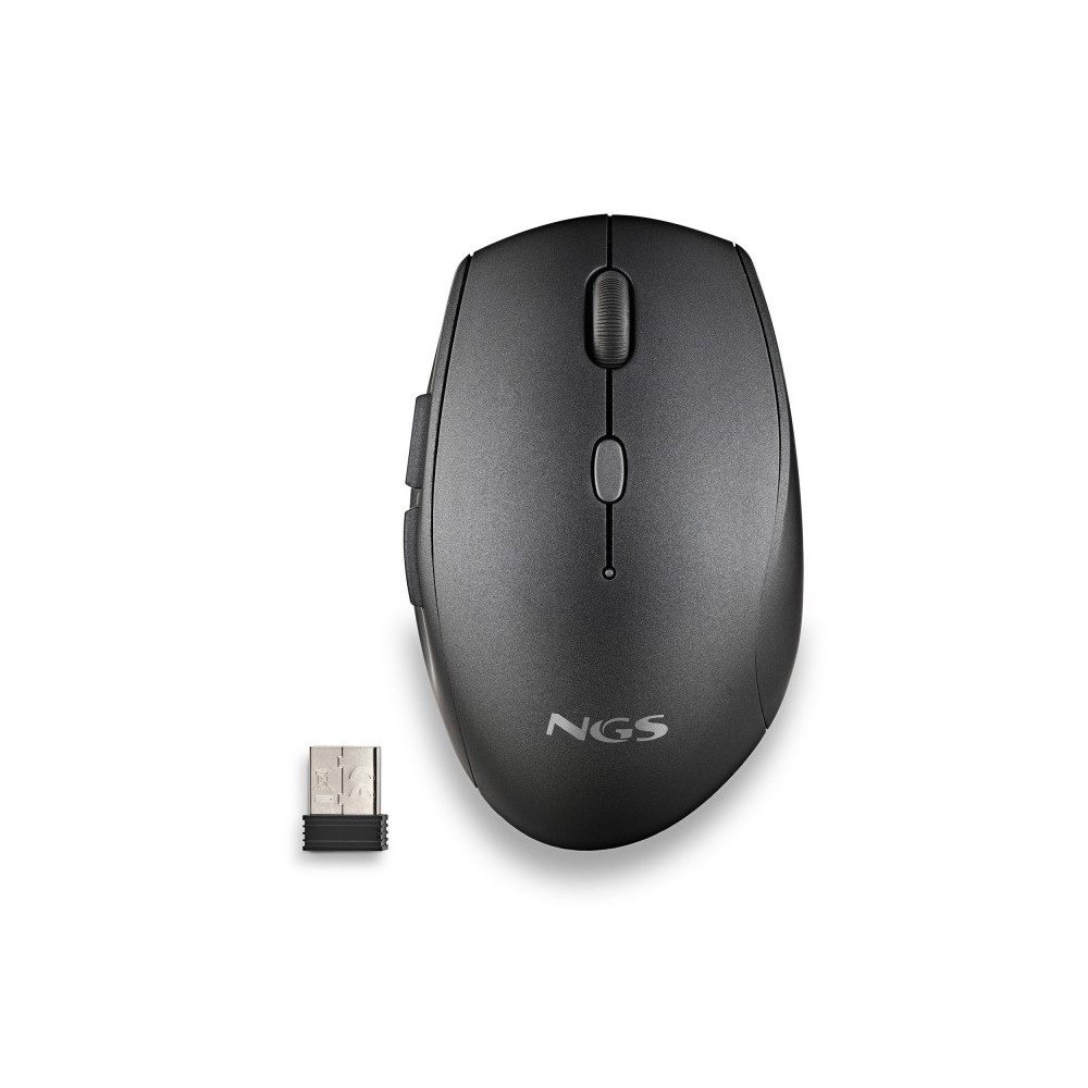 NGS BEE ratón mano derecha RF inalámbrico Óptico 1600 DPI NGS BEE ratón mano derecha RF inalámbrico Óptico 1600 DPI
