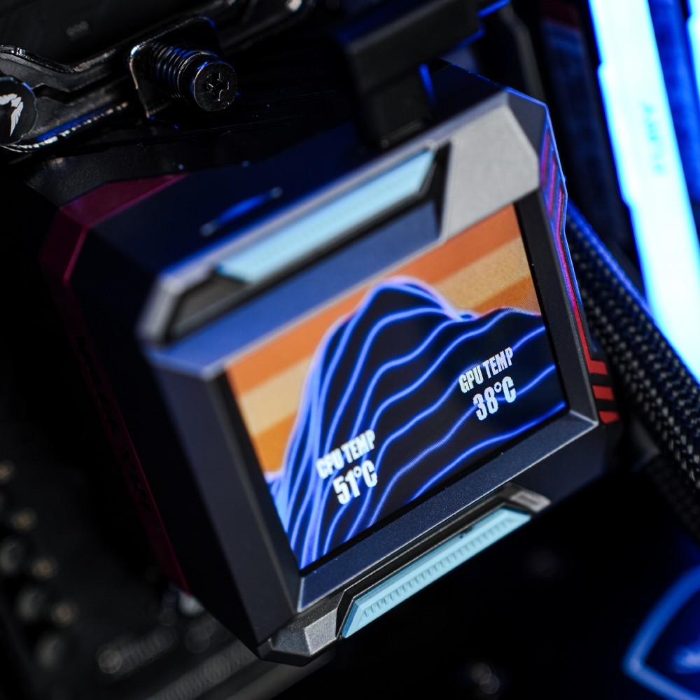 Termómetro Digital Medidor Temperatura Calibre G1/4 Rosca Para Pc Ordenador Refrigeración Por Agua Ordenador Refrigerado Por - AliExprs