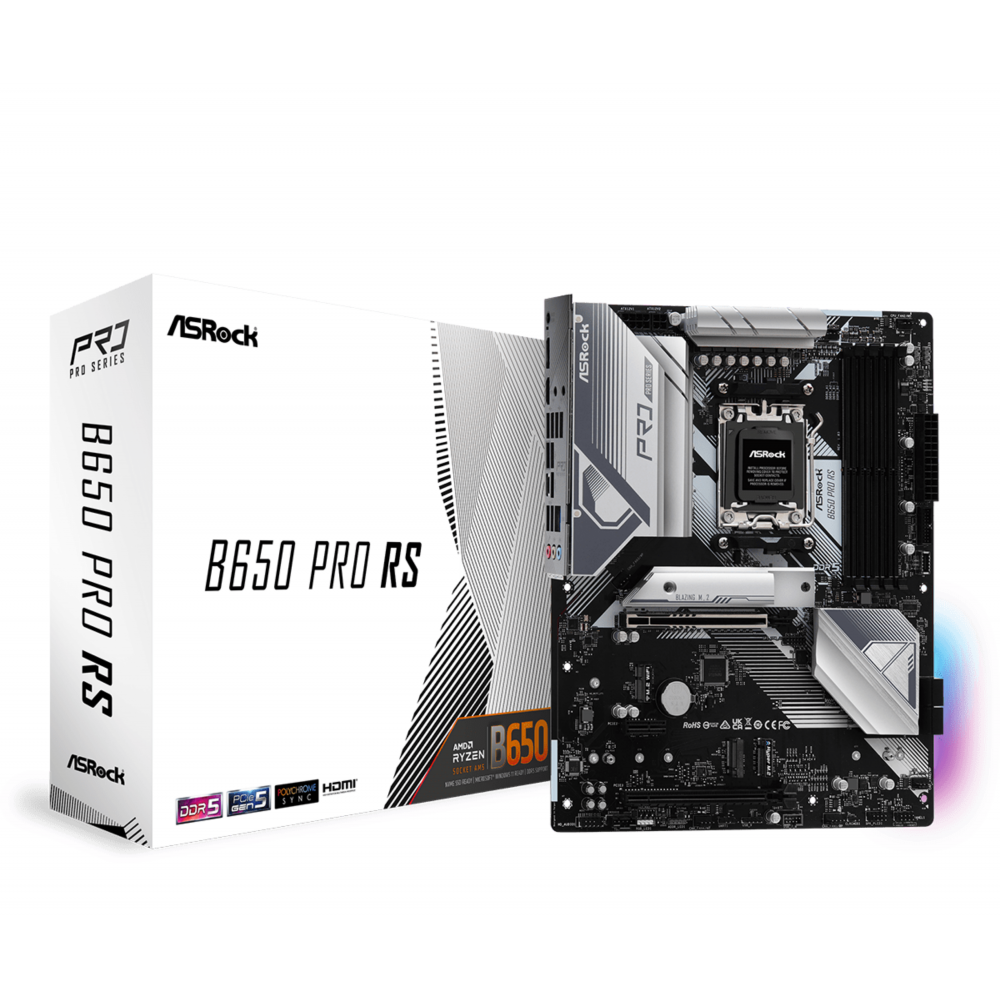 Asrock B650 Pro RS AMD B650 Zócalo AM5 ATX