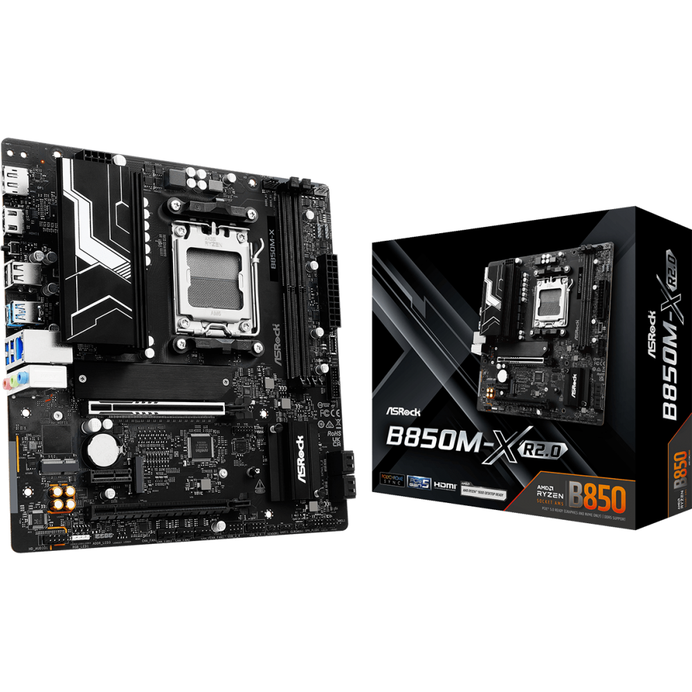 Asrock B850M-X R2.0 AMD B850 Zócalo AM5 micro ATX