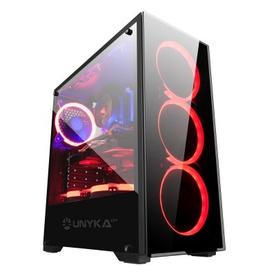 UNYKAch Armor Evo Escritorio Negro, Transparente