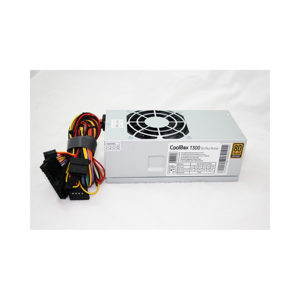CoolBox T300 unidad de fuente de alimentación 300 W TFX Gris CoolBox T300 unidad de fuente de alimentación 300 W TFX Gris