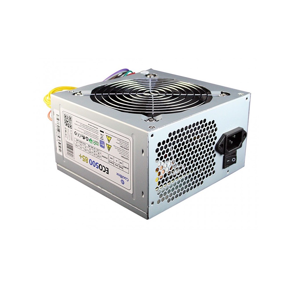 CoolBox ECO500 85+ unidad de fuente de alimentación 300 W ATX Gris CoolBox ECO500 85+ unidad de fuente de alimentación 300 W ATX Gris