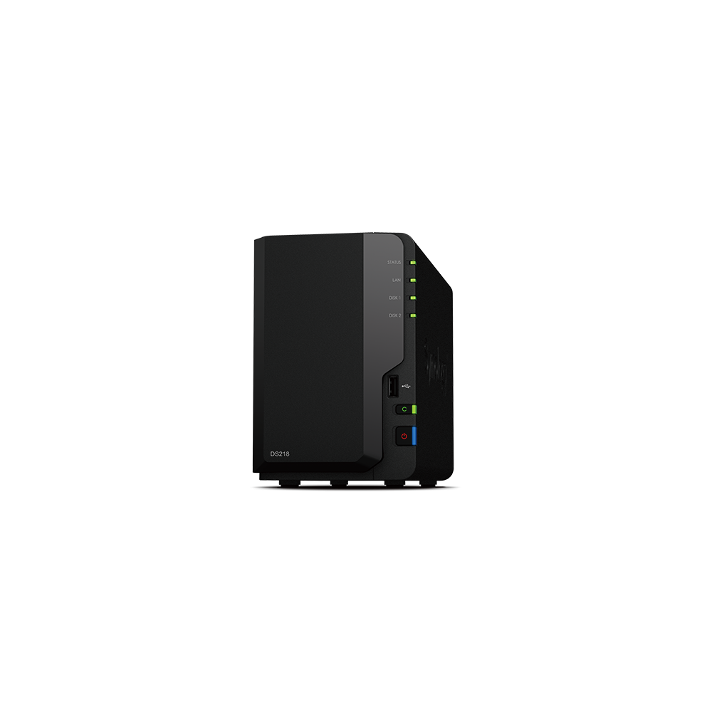 Synology DiskStation DS218 servidor de almacenamiento Ethernet Synology DiskStation DS218 servidor de almacenamiento Ethernet