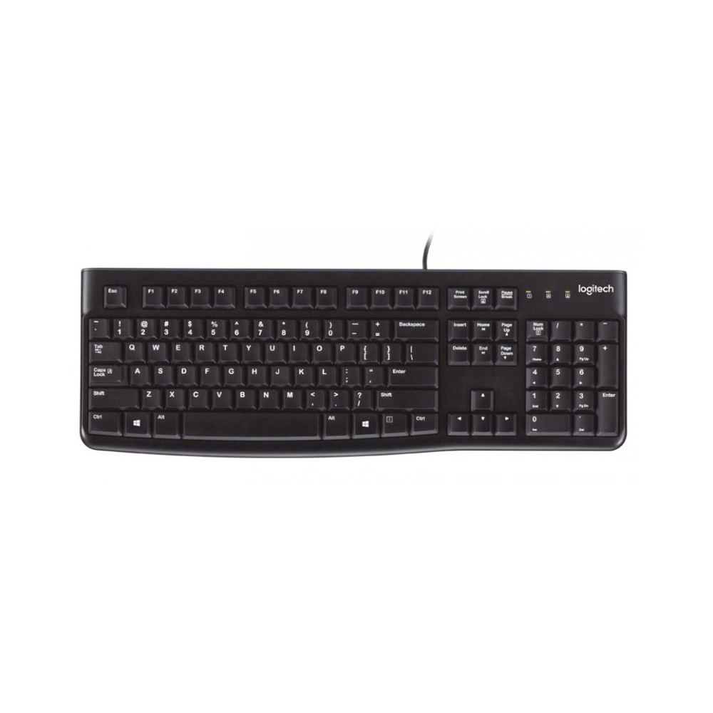 Logitech K120 teclado USB QWERTY Español Negro