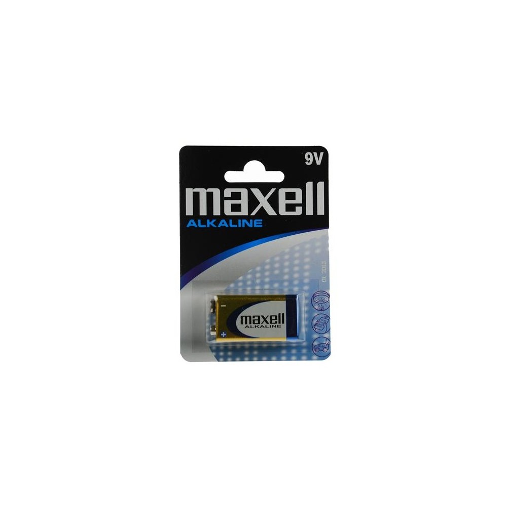 Maxell Alkaline Batería de un solo uso 9V Alcalino